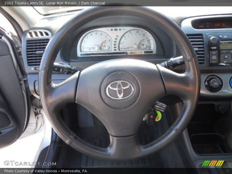 Lunar Mist Metallic / Dark Charcoal 2002 Toyota Camry SE