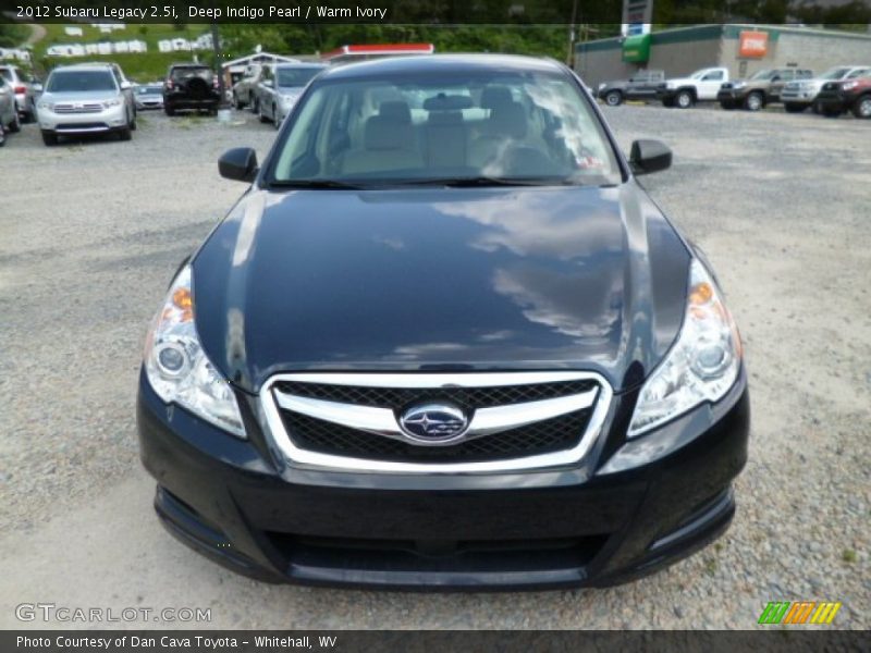 Deep Indigo Pearl / Warm Ivory 2012 Subaru Legacy 2.5i