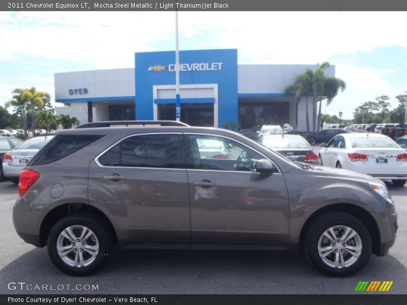 Mocha Steel Metallic / Light Titanium/Jet Black 2011 Chevrolet Equinox LT