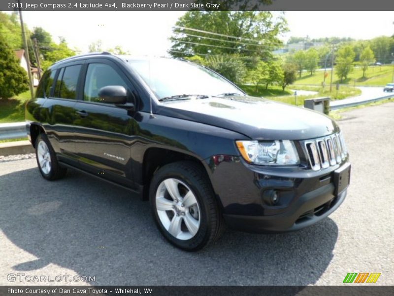 Blackberry Pearl / Dark Slate Gray 2011 Jeep Compass 2.4 Latitude 4x4