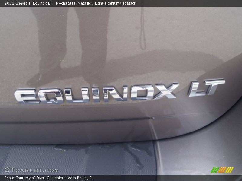 Mocha Steel Metallic / Light Titanium/Jet Black 2011 Chevrolet Equinox LT