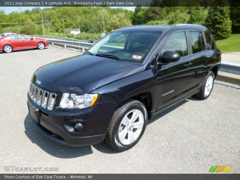 Blackberry Pearl / Dark Slate Gray 2011 Jeep Compass 2.4 Latitude 4x4