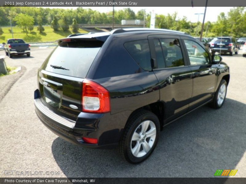 Blackberry Pearl / Dark Slate Gray 2011 Jeep Compass 2.4 Latitude 4x4