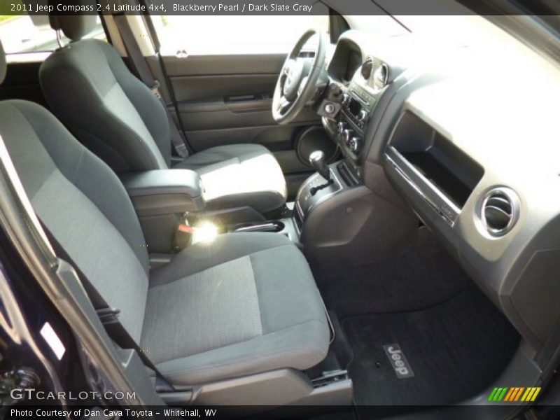 Blackberry Pearl / Dark Slate Gray 2011 Jeep Compass 2.4 Latitude 4x4