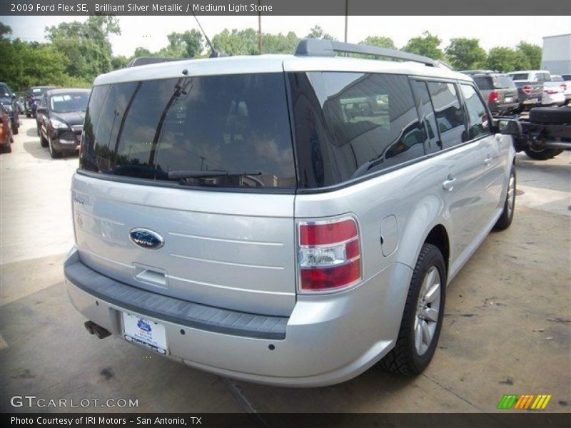 Brilliant Silver Metallic / Medium Light Stone 2009 Ford Flex SE