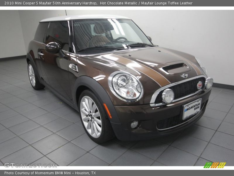 Hot Chocolate Metallic / Mayfair Lounge Toffee Leather 2010 Mini Cooper S Mayfair 50th Anniversary Hardtop