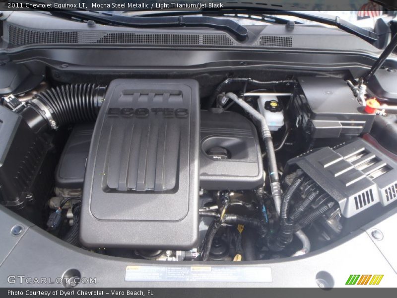 Mocha Steel Metallic / Light Titanium/Jet Black 2011 Chevrolet Equinox LT