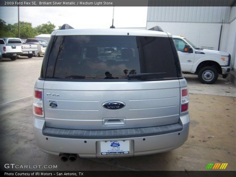 Brilliant Silver Metallic / Medium Light Stone 2009 Ford Flex SE