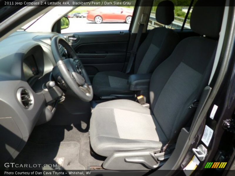 Blackberry Pearl / Dark Slate Gray 2011 Jeep Compass 2.4 Latitude 4x4