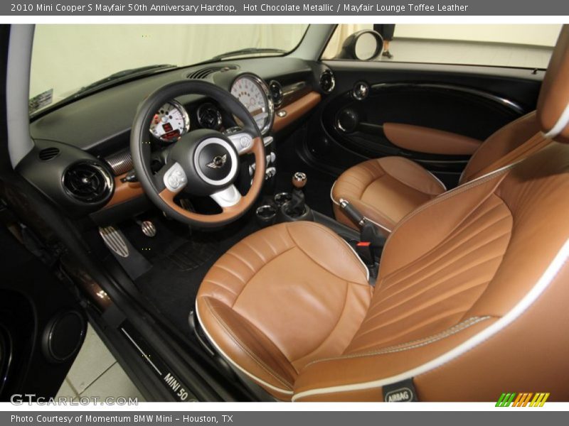 Hot Chocolate Metallic / Mayfair Lounge Toffee Leather 2010 Mini Cooper S Mayfair 50th Anniversary Hardtop