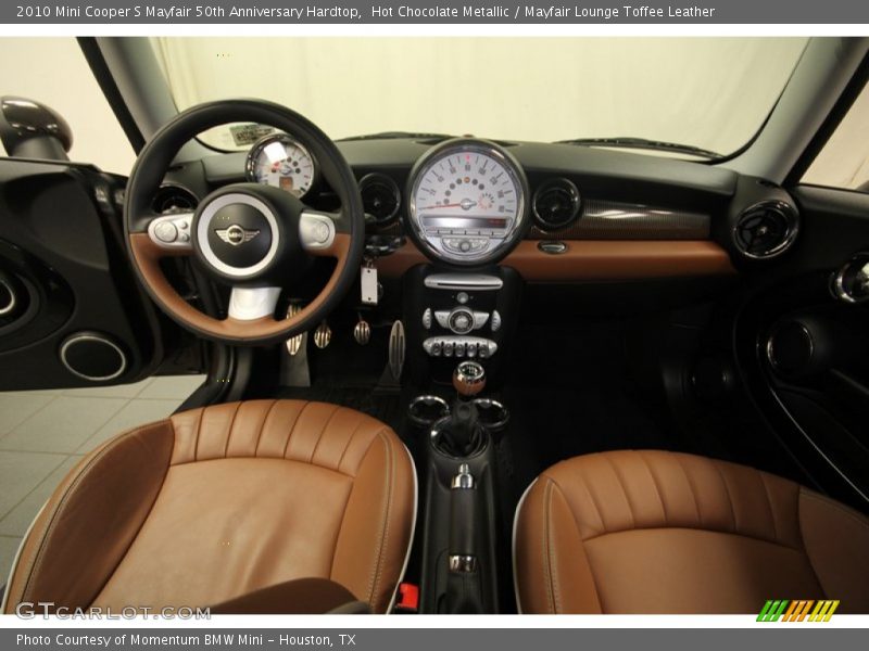 Hot Chocolate Metallic / Mayfair Lounge Toffee Leather 2010 Mini Cooper S Mayfair 50th Anniversary Hardtop