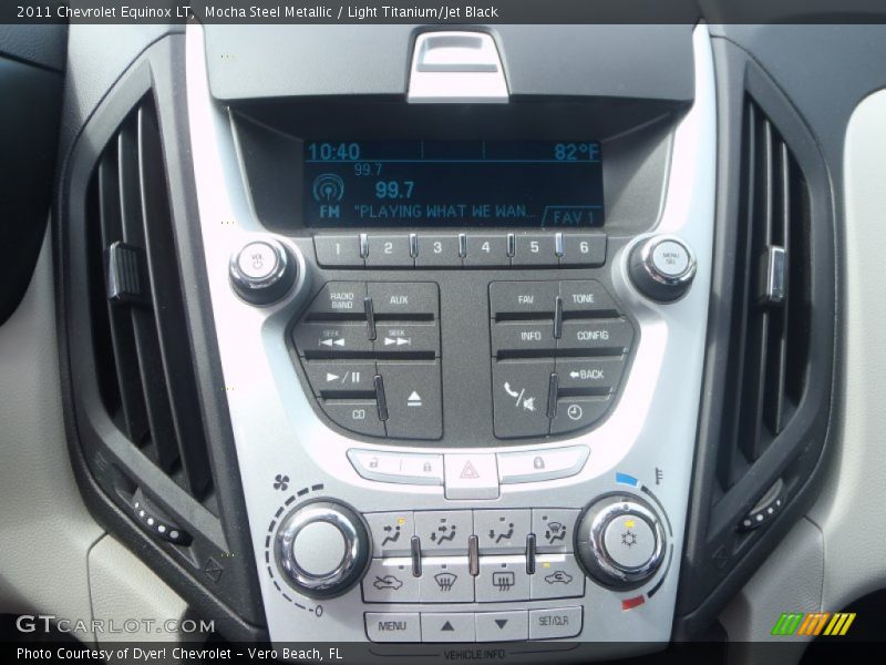 Mocha Steel Metallic / Light Titanium/Jet Black 2011 Chevrolet Equinox LT