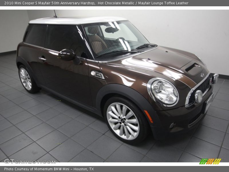 Hot Chocolate Metallic / Mayfair Lounge Toffee Leather 2010 Mini Cooper S Mayfair 50th Anniversary Hardtop