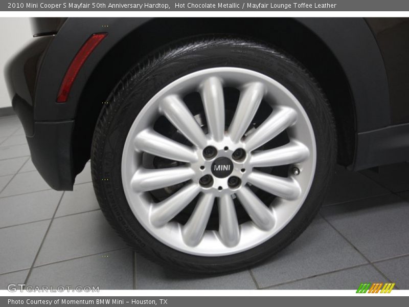 Hot Chocolate Metallic / Mayfair Lounge Toffee Leather 2010 Mini Cooper S Mayfair 50th Anniversary Hardtop