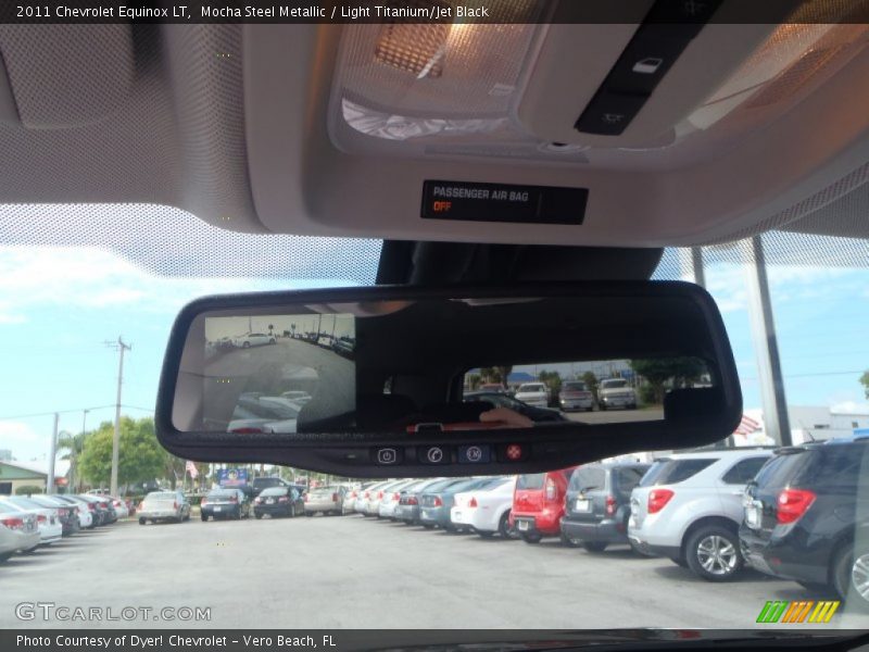 Mocha Steel Metallic / Light Titanium/Jet Black 2011 Chevrolet Equinox LT