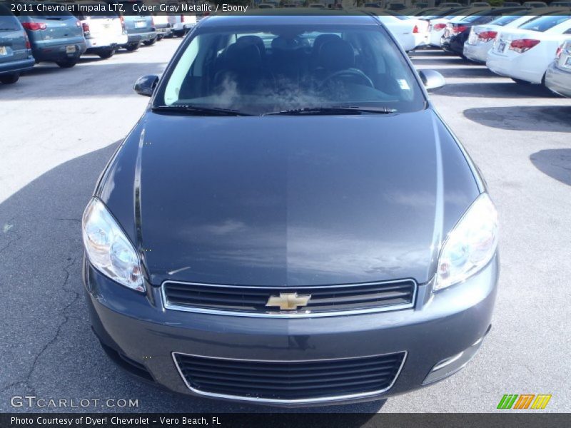 Cyber Gray Metallic / Ebony 2011 Chevrolet Impala LTZ