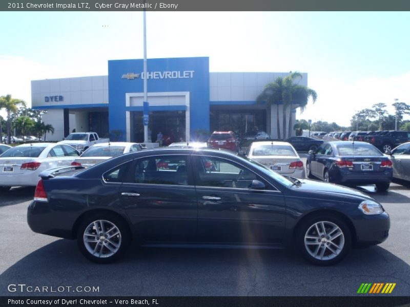 Cyber Gray Metallic / Ebony 2011 Chevrolet Impala LTZ