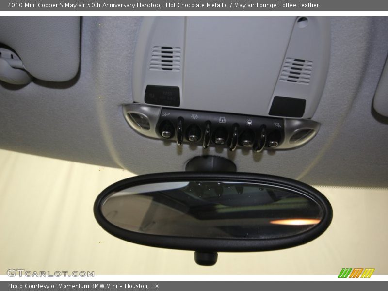 Hot Chocolate Metallic / Mayfair Lounge Toffee Leather 2010 Mini Cooper S Mayfair 50th Anniversary Hardtop