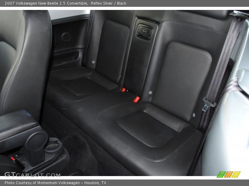 Reflex Silver / Black 2007 Volkswagen New Beetle 2.5 Convertible