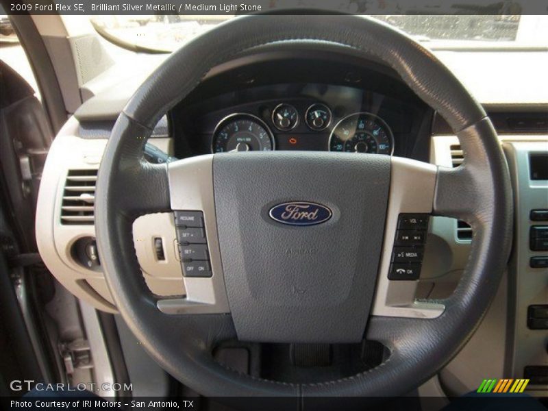 Brilliant Silver Metallic / Medium Light Stone 2009 Ford Flex SE