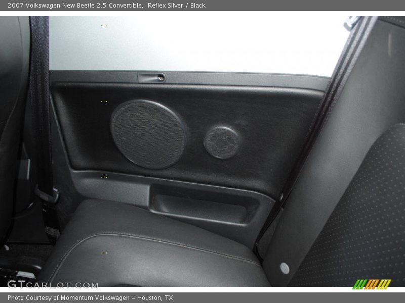 Reflex Silver / Black 2007 Volkswagen New Beetle 2.5 Convertible