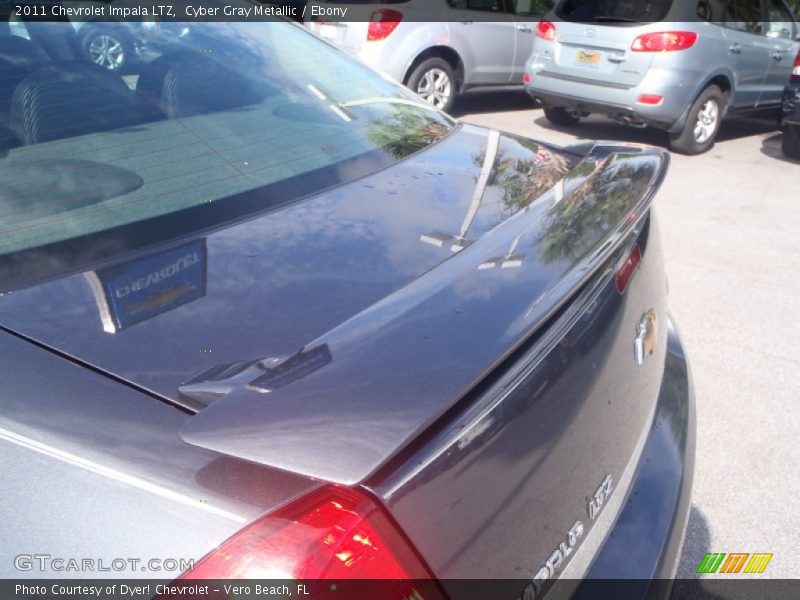 Cyber Gray Metallic / Ebony 2011 Chevrolet Impala LTZ