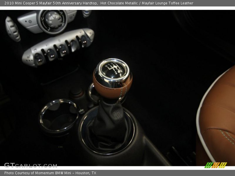 Hot Chocolate Metallic / Mayfair Lounge Toffee Leather 2010 Mini Cooper S Mayfair 50th Anniversary Hardtop