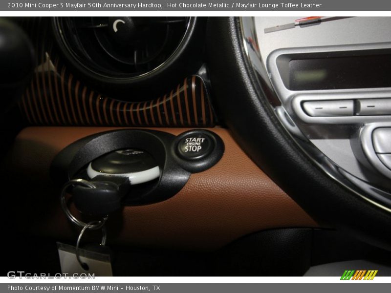 Hot Chocolate Metallic / Mayfair Lounge Toffee Leather 2010 Mini Cooper S Mayfair 50th Anniversary Hardtop