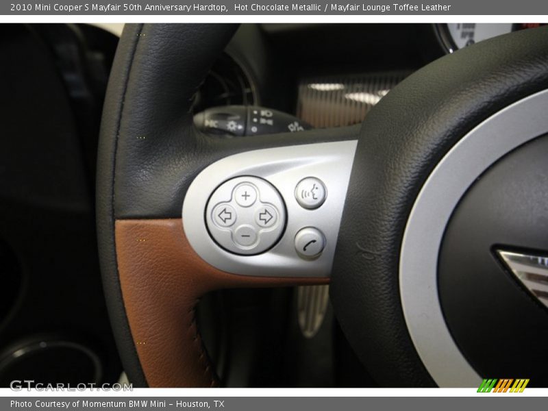 Hot Chocolate Metallic / Mayfair Lounge Toffee Leather 2010 Mini Cooper S Mayfair 50th Anniversary Hardtop