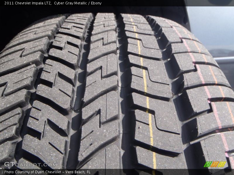 Cyber Gray Metallic / Ebony 2011 Chevrolet Impala LTZ