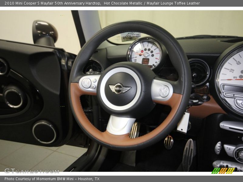 Hot Chocolate Metallic / Mayfair Lounge Toffee Leather 2010 Mini Cooper S Mayfair 50th Anniversary Hardtop