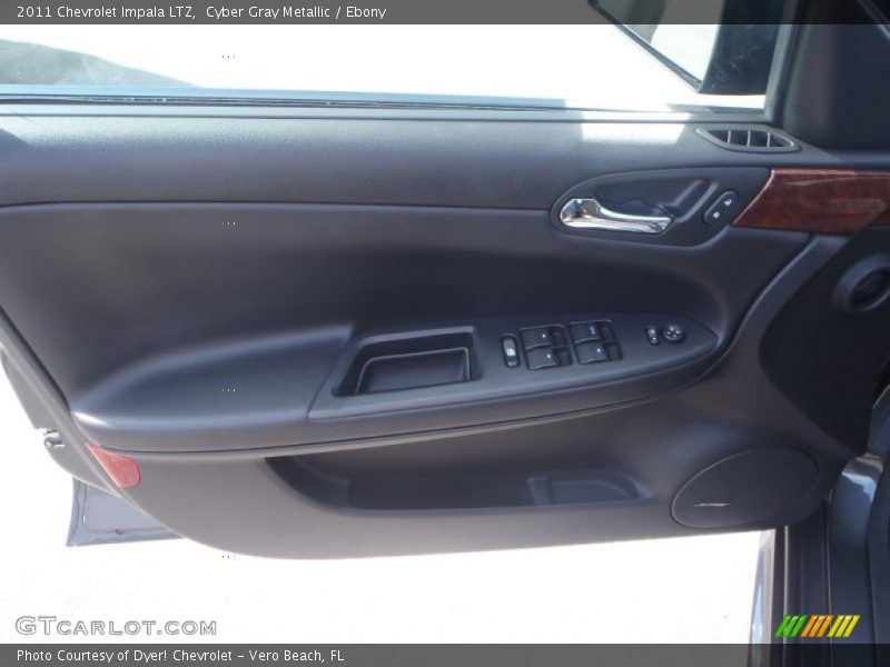 Cyber Gray Metallic / Ebony 2011 Chevrolet Impala LTZ