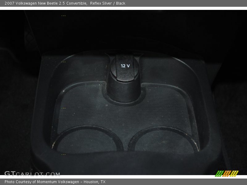 Reflex Silver / Black 2007 Volkswagen New Beetle 2.5 Convertible