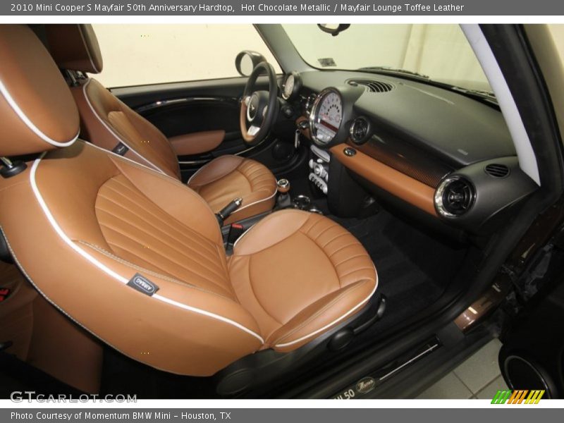 Hot Chocolate Metallic / Mayfair Lounge Toffee Leather 2010 Mini Cooper S Mayfair 50th Anniversary Hardtop