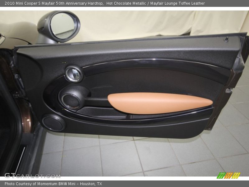 Hot Chocolate Metallic / Mayfair Lounge Toffee Leather 2010 Mini Cooper S Mayfair 50th Anniversary Hardtop