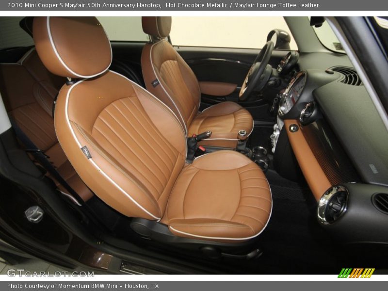 Hot Chocolate Metallic / Mayfair Lounge Toffee Leather 2010 Mini Cooper S Mayfair 50th Anniversary Hardtop