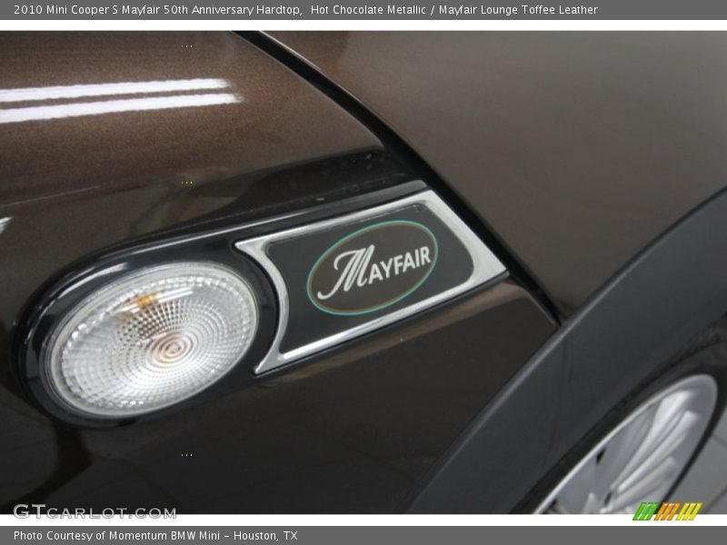 Hot Chocolate Metallic / Mayfair Lounge Toffee Leather 2010 Mini Cooper S Mayfair 50th Anniversary Hardtop