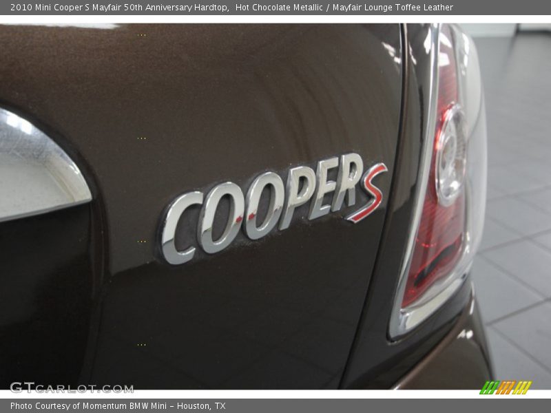 Hot Chocolate Metallic / Mayfair Lounge Toffee Leather 2010 Mini Cooper S Mayfair 50th Anniversary Hardtop