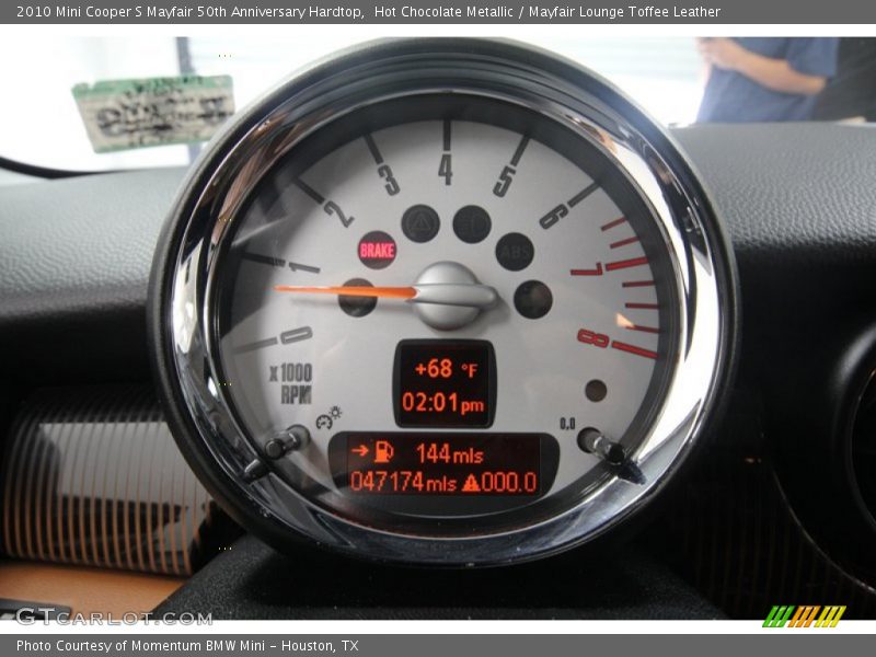 Hot Chocolate Metallic / Mayfair Lounge Toffee Leather 2010 Mini Cooper S Mayfair 50th Anniversary Hardtop