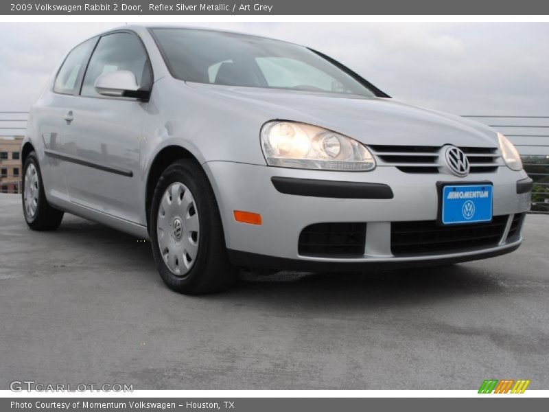 Reflex Silver Metallic / Art Grey 2009 Volkswagen Rabbit 2 Door