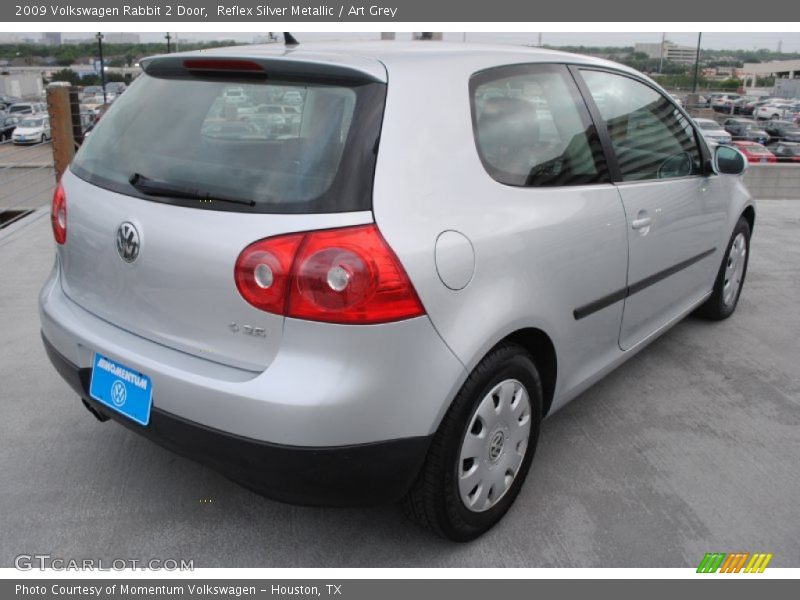 Reflex Silver Metallic / Art Grey 2009 Volkswagen Rabbit 2 Door