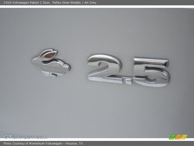 Reflex Silver Metallic / Art Grey 2009 Volkswagen Rabbit 2 Door