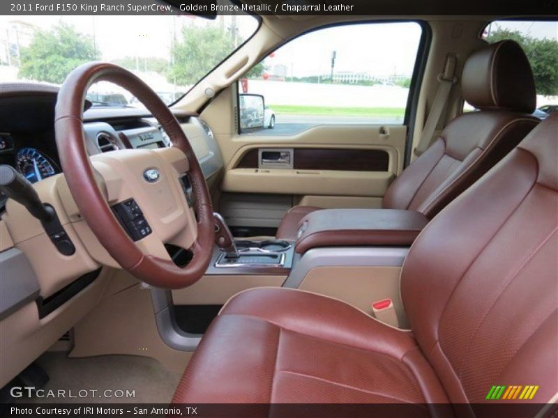  2011 F150 King Ranch SuperCrew Chaparral Leather Interior