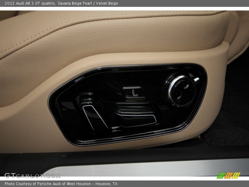 Savana Beige Pearl / Velvet Beige 2013 Audi A8 3.0T quattro