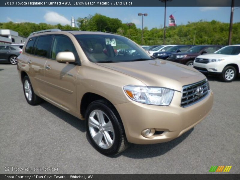 Front 3/4 View of 2010 Highlander Limited 4WD