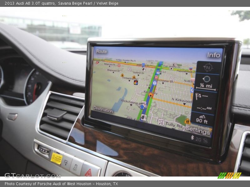 Navigation of 2013 A8 3.0T quattro