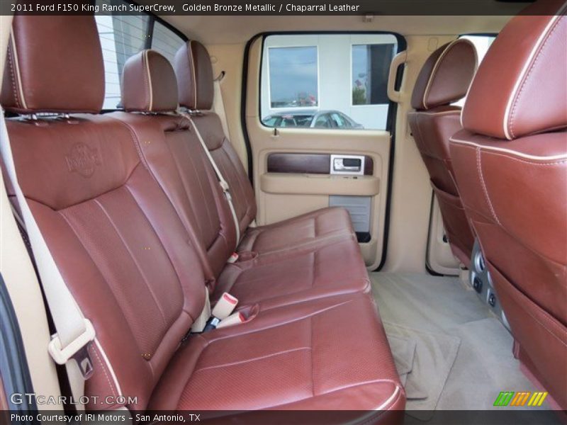 Rear Seat of 2011 F150 King Ranch SuperCrew