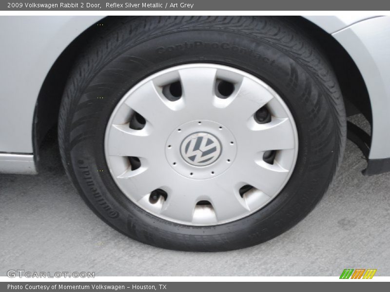 Reflex Silver Metallic / Art Grey 2009 Volkswagen Rabbit 2 Door