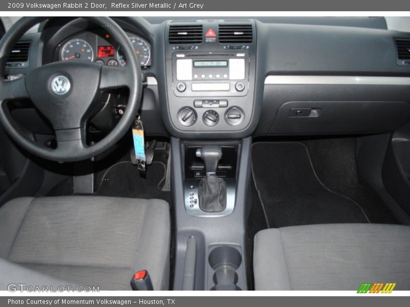 Reflex Silver Metallic / Art Grey 2009 Volkswagen Rabbit 2 Door