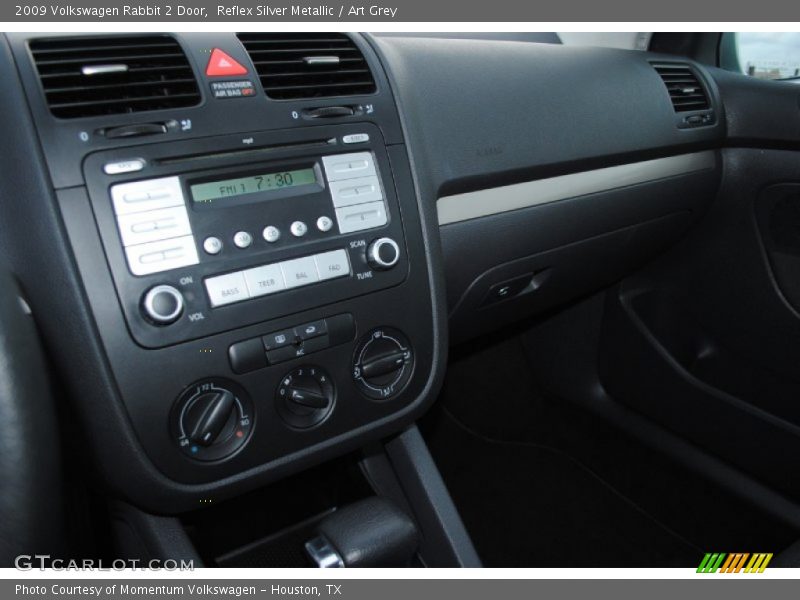 Reflex Silver Metallic / Art Grey 2009 Volkswagen Rabbit 2 Door